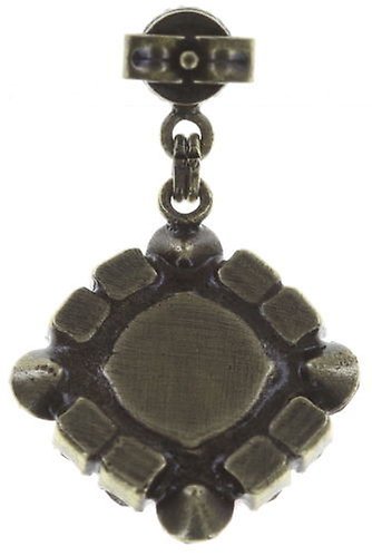 image pour Clou d'oreille pendant Velvet Glitz Rose  