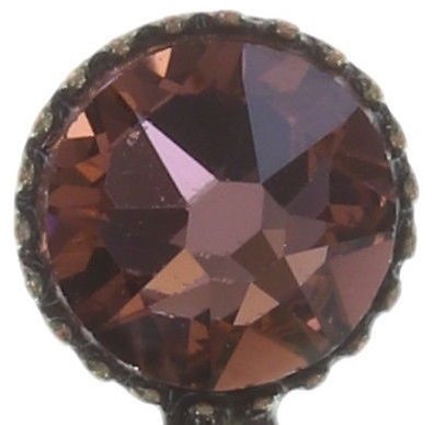 image for Earring Stud Dangling Velvet Glitz Pink  