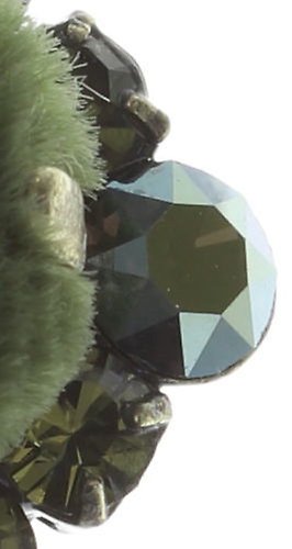 image pour Boucles d'oreilles Clip Velvet Glitz Vert  