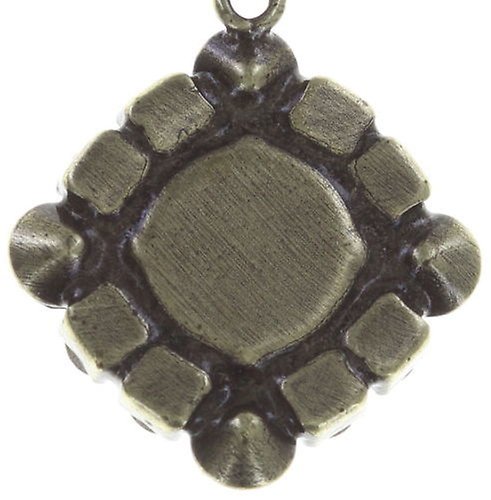 image for Earring Dangling Velvet Glitz Green  