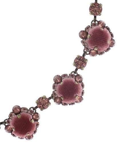 image for Necklace Velvet Glitz Pink  