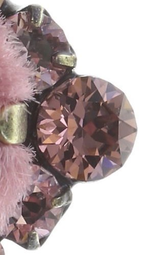 image pour Collier pendant Velvet Glitz Rose  