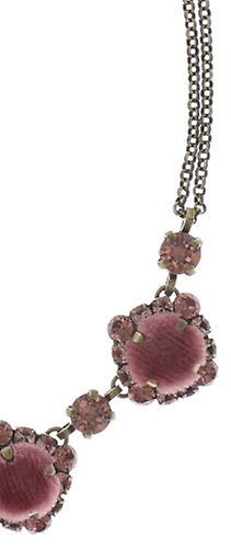 image pour Collier Velvet Glitz Rose  