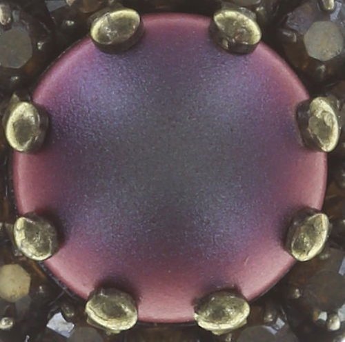 image for Earring Stud Simply Beautiful Brown  