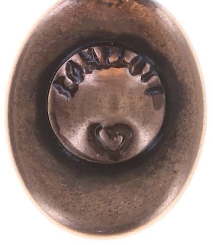 image pour Clou d'oreille Oval in Concert Marron  