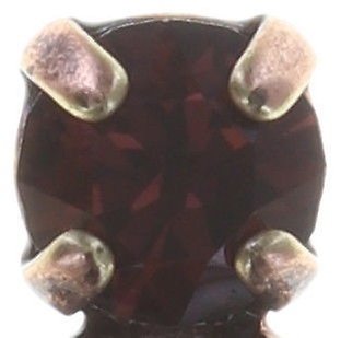 image for Earring Stud Oval in Concert Brown  