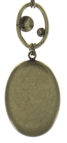 image pour Collier pendant Oval in Concert Bleu / Vert  