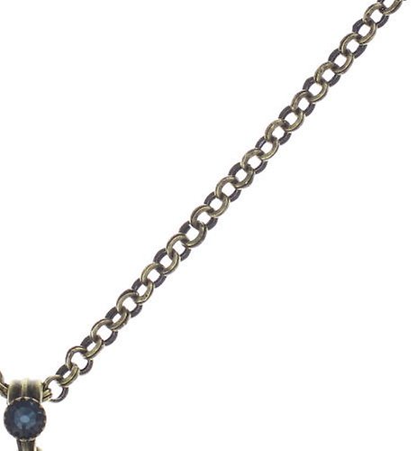 image pour Collier pendant Oval in Concert Bleu / Vert  