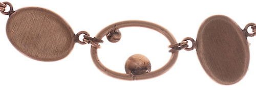 image pour Collier Oval in Concert Rouge  