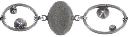 Bild für Armband Oval in Concert Dunkelrosa / Rot  