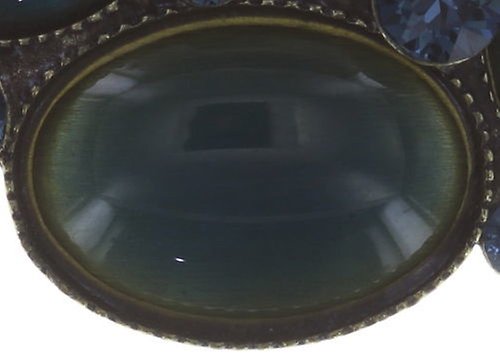 Bild für Ring Oval in Concert Blau / Grün  