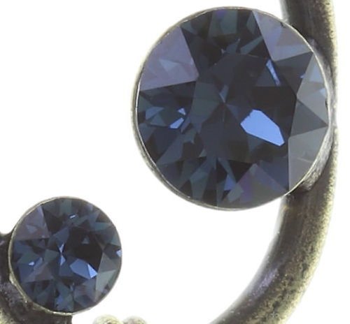 Bild für Halskette mit Anh&auml;nger Oval in Concert Blau / Grün  