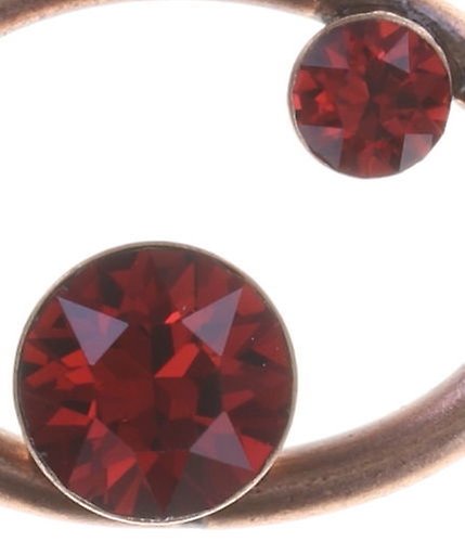 image for Necklace Oval in Concert Red  