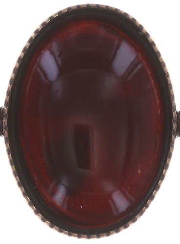 image for Necklace Oval in Concert Red  