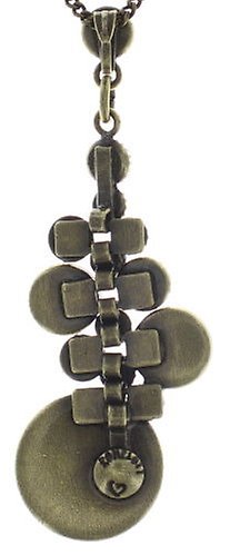 image pour Collier pendant Planet River Marron Clair  