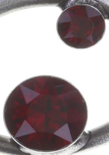 image pour Bracelet Oval in Concert Rose Foncé / Rouge  