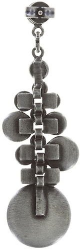 image for Earring Stud Dangling Planet River Green  