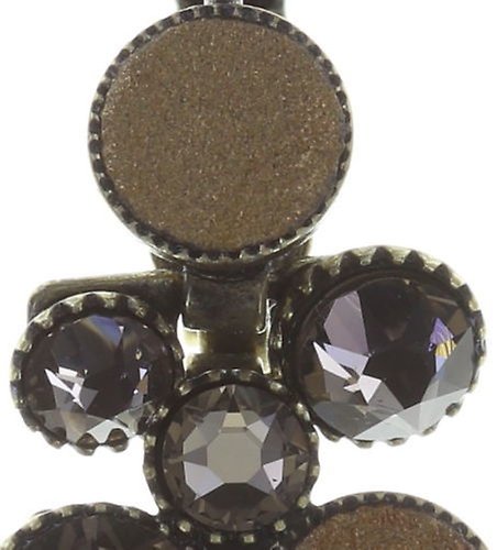 image pour Boucles d'oreilles Eurowire pendantes Planet River Marron Clair  