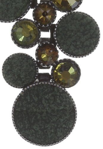 image for Earring Eurowire Dangling Planet River Green  