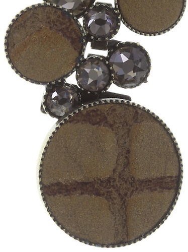 image pour Collier pendant Planet River Marron Clair  