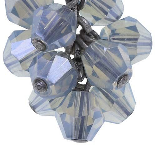 image pour Clou d'oreille pendant Jumping Beads Bleu Clair  