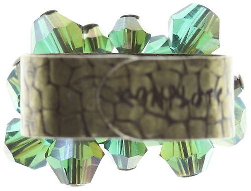 image pour Anneau Jumping Beads Vert Foncé  