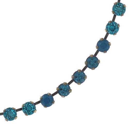 Bild für Halskette Colour Snake Blau / Grün  SS 29