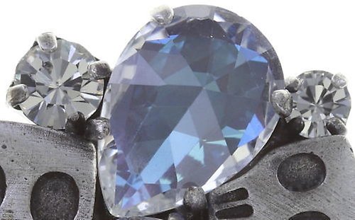 image pour Bouton de manchette Pirates in Paris Blanc  