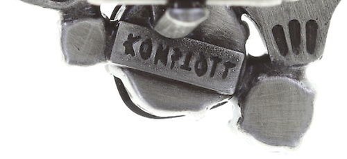 image pour Bouton de manchette Pirates in Paris Noir  