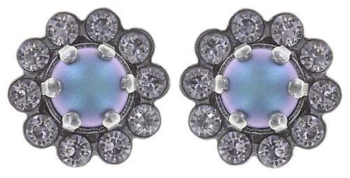 image for Earring Stud Little Frog Prince Blue / Pink  