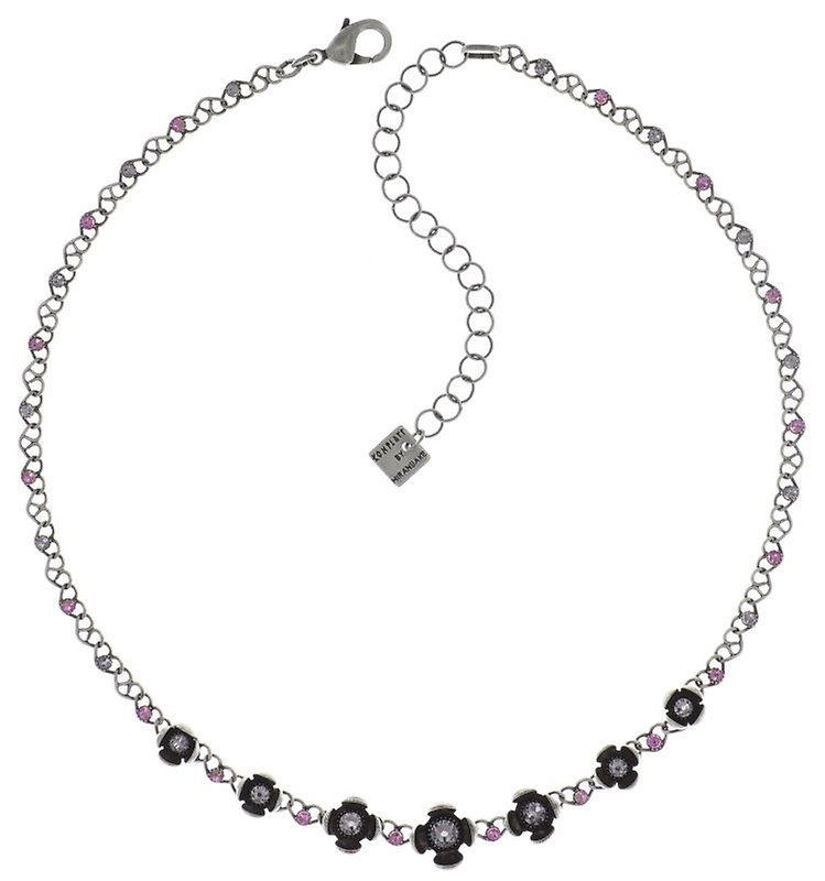 image pour Collier Little Frog Prince Bleu / Rose  