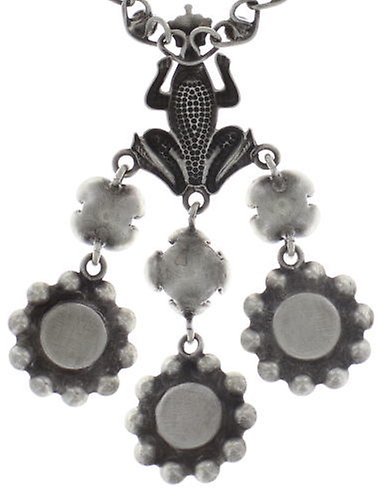 image pour Collier Little Frog Prince Bleu / Rose  