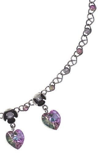 image pour Collier Little Frog Prince Bleu / Rose  