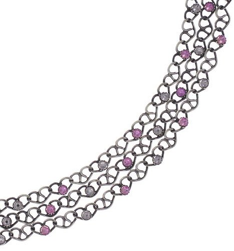 image pour Collier Little Frog Prince Bleu / Rose  