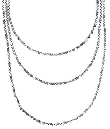 image pour Collier (long) Little Frog Prince Bleu / Rose  