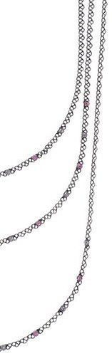 image for Necklace (Long) Little Frog Prince Blue / Pink  