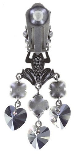 Bild für Ohrring Clip Little Frog Prince Blau / Pink  