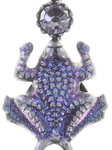 image for Necklace Pendant Little Frog Prince Blue / Pink  