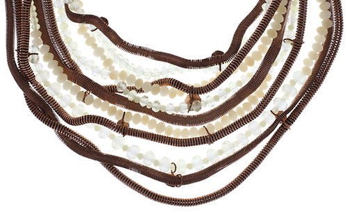 Bild für Choker Collier Chameleon Weiß  