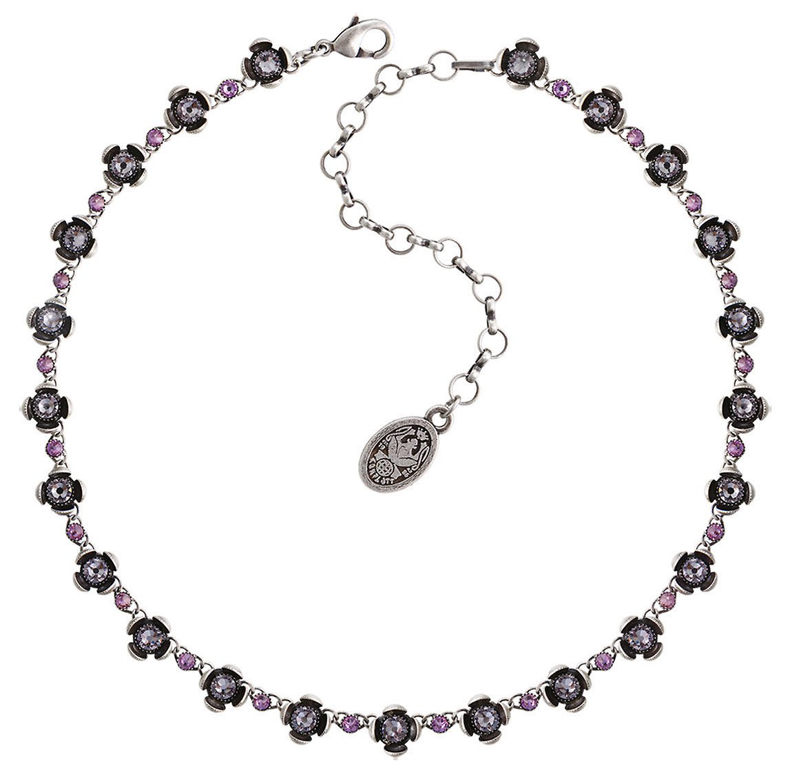 image for Necklace Little Frog Prince Blue / Pink  