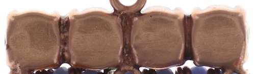 image for Necklace Choker-Collier Beat of the Beads Blue / Brown  