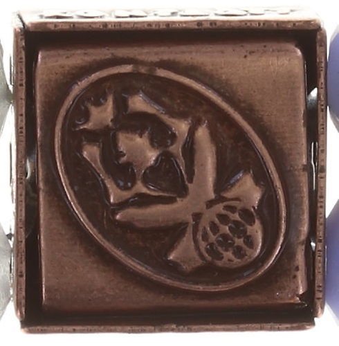 Bild für Armband elastisch Beat of the Beads Blau / Braun  