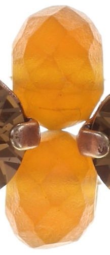 image for Bracelet Elastic Beat of the Beads Blue / Brown  