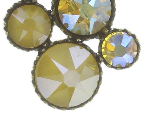 image pour Clou d'oreille Inside Out Jaune  