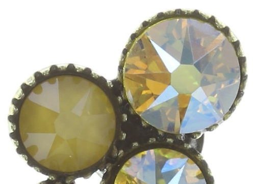 image for Earring Stud Inside Out Yellow  