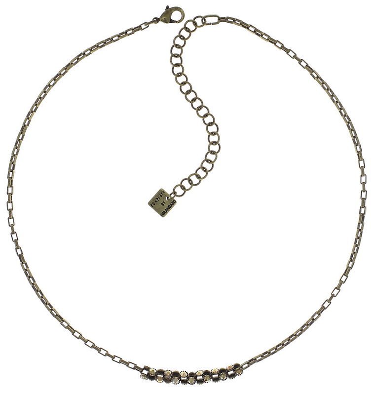 Bild für Halskette Neon Lights Beige crystal metallic sunshine 