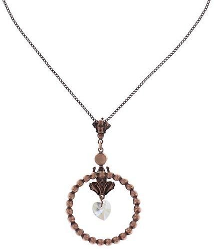 image pour Collier pendant (long) Little Frog Prince Blanc  