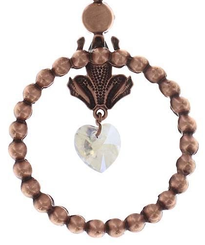 image pour Collier pendant (long) Little Frog Prince Blanc  