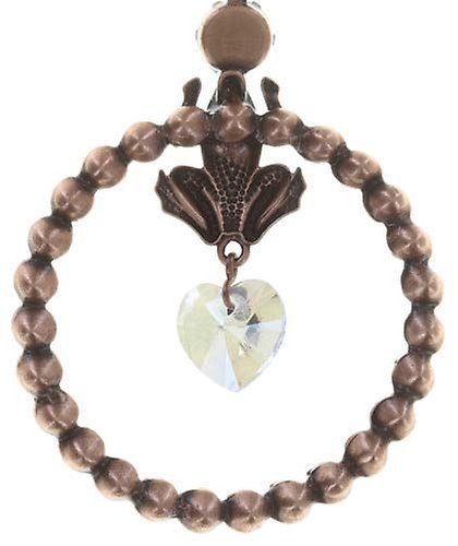 image pour Clou d'oreille pendant Little Frog Prince Blanc  