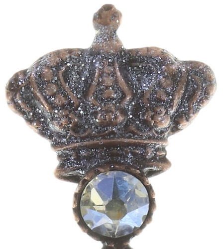 image pour Clou d'oreille pendant Little Frog Prince Blanc  